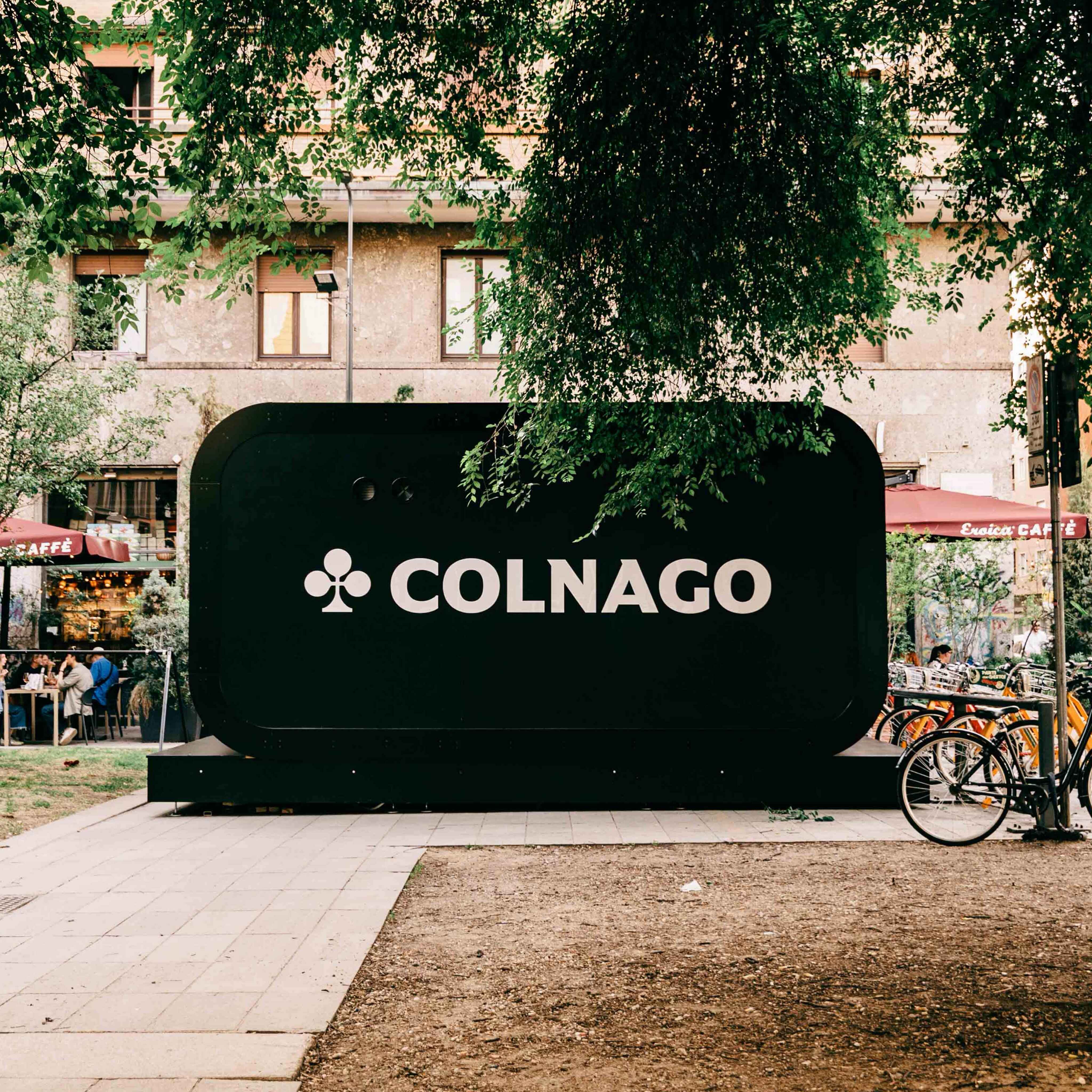 Atlante Colnago presso Eroica Caffè Milano